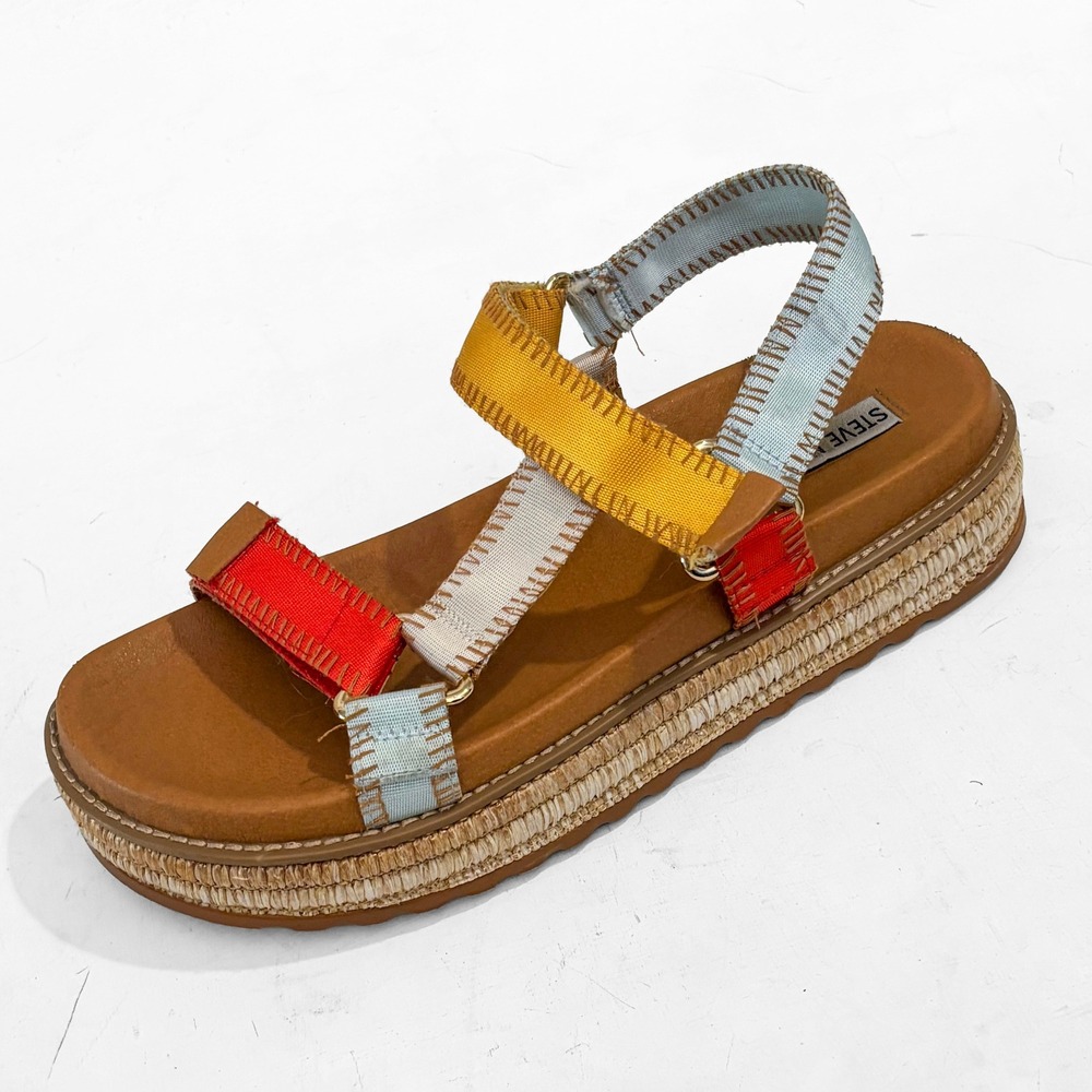 Steve Madden Multicolor Platform Sandal - Women's
